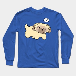 Confused Pupper Long Sleeve T-Shirt